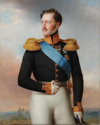 Портрет императора Николая I. Вильгельм Голике. 1843